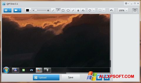Posnetek zaslona QIP Shot Windows XP