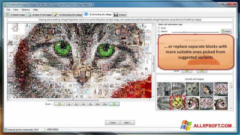 Posnetek zaslona Photo Collage Maker Windows XP