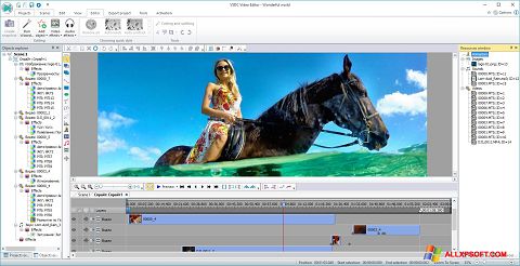 Posnetek zaslona Free Video Editor Windows XP