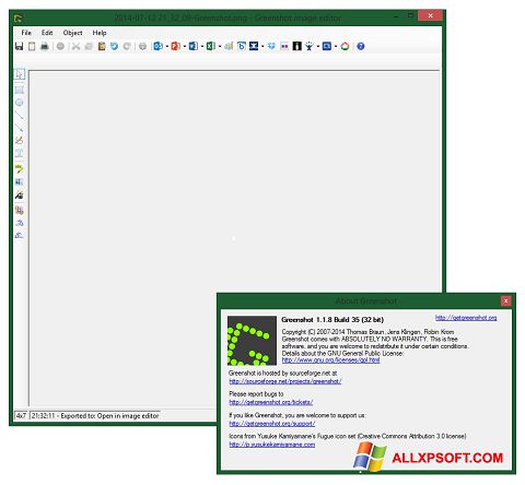 Posnetek zaslona Greenshot Windows XP