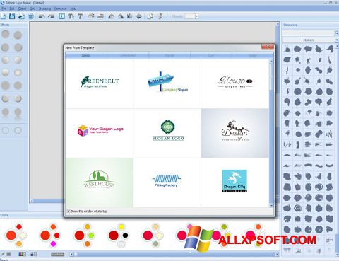 Posnetek zaslona Sothink Logo Maker Windows XP