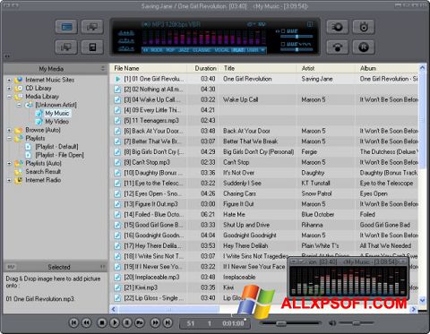 Posnetek zaslona JetAudio Windows XP