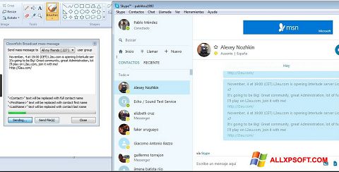 Posnetek zaslona Clownfish Windows XP