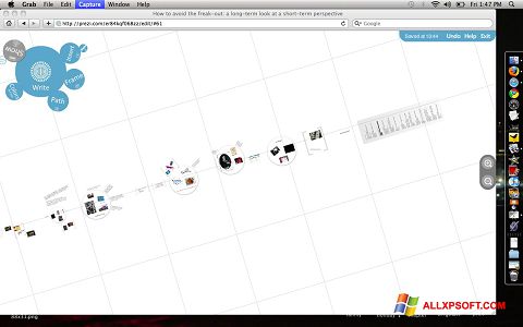 Posnetek zaslona Prezi Windows XP