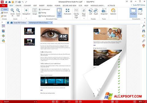 Posnetek zaslona Soda PDF Windows XP