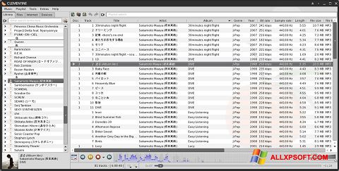 Posnetek zaslona Clementine Windows XP
